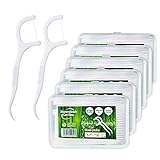 Dental Floss, 300+40 Stück Zahnseide Sticks Zahnstocher Stick, Zahn Draht...