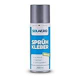 SOLAERO wasserfester Sprühkleber (200ml) - extra stark, fein vernebelnd,...