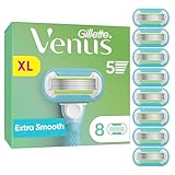 Gillette Venus Extra Smooth Damen Rasierklingen, 8 Ersatzklingen