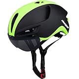 Shinmax Fahrradhelm Herren Damen mit Licht USB-Aufladung Fahrradhelm mit Visier...