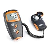 Dr.meter Luxmeter, Lichtmessgerät Belichtungsmesser Digital Lux Meter mit LCD...