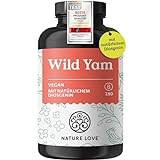 NATURE LOVE® Wild Yam Kapseln - 180 vegane Kapseln - Hochdosiert mit 880mg...