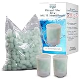 EGO³ Whirlpool Filter Set 2 1½ Zoll Grobgewinde + 10 Jahresfüllungen –...