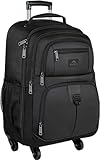 MATEIN Business Trolley Rucksack mit Rollen, 40L Reiserucksack mit 4 Rädern, 17...