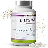 Vita2You L-Lysin 1200mg - 365 Kapseln - 1000mg reines Lysin pro Tagesdosis -...