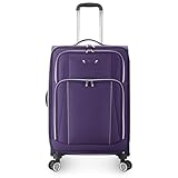 Traveler's Choice Lares Softside Erweiterbares Gepäck mit Spinnrollen, Violett,...