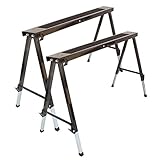 Lemodo Arbeitsbock höhenverstellbar | Klappbock 2er Set | Montagebock mit 150...