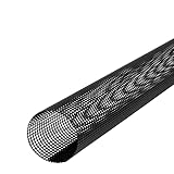 INEFA Laubschutzgitter Dachrinnen Laubschutz, PVC 125-180mm, 2m, Schwarz...
