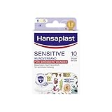 Hansaplast Sensitive Kids Wundverband (6 x 7 cm), besonders hautfreundliche...