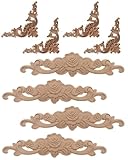 KGDUYC 8 pcs Holz Ornamente, Holzornamente für Möbel Vintage Ecke...