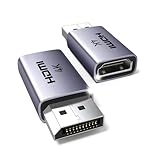 UGREEN 4K Displayport auf HDMI Adapter 2 Stücke, Unidirektional DP auf HDMI...