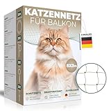 WOOWOOD Katzennetz für Balkon [Extra Drahtverstärkt] I Katzennetz I Katzennetz...