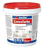 baufan Latex Weiß Classic 750 ml - Latexfarbe …