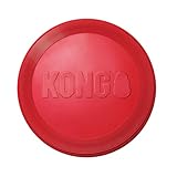 KONG Flyer - Langlebiges Outdoor Hundespielzeug - Wurfscheibe aus Naturkautschuk...