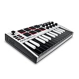 AKAI Professional MPK Mini MK3 White – 25-Tasten USB MIDI Keyboard Controller,...