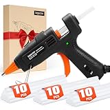 Feuerfest Heißklebepistole mit 30pcs Heißklebesticks (130 * 70mm),...