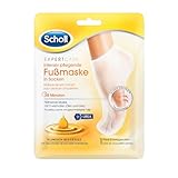 Scholl Expertcare Intensiv Pflegende Fußmaske mit 3 Wertvollen Ölen –...