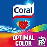 Coral Waschpulver Optimal Color effektives Colorwaschmittel für länger...