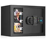 25L Feuerfester Tresor für Zuhause, Feuersicherer Wasserdichter Safe mit...