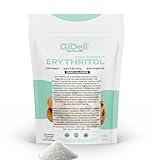 GiDeli Erythrit 5kg kalorienfreier Kristallzucker lebensmittel Ersatz als Vegane...