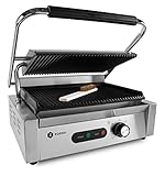 ZORRO Kontaktgrill ZGR 1 - Gastro - 2200 W - Sandwichgrill Paninigrill -...