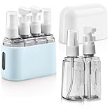Flintronic Reiseflaschen Set, 50 ML 4 in 1 Reiseflaschen, Reiseflaschen zum...