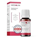 Medolin® Nagelpilz Lösung - Wissenschaftlich bestätigte Wirkung - Effektiver...