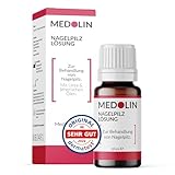 Medolin® Nagelpilz Lösung - Effektiver Nagellack mit belegter Wirkweise - Lack...