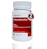 Chondroitin 90 Kapseln je 500mg - Chondroitin hochdosiert - Laborgeprüft - Ohne...