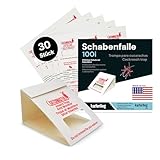 Catchmaster Schabenfalle 100i – 30x Premium Kakerlaken-Falle Klebefallen -...