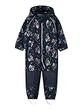 NAME IT Mädchen NMFALFA08 Softshell Suit FOIL FO NOOS Regenanzug, Blau, 80