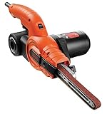 Black+Decker Bandschleifer KA900E mit Absaugung – Schleifmaschine für Holz,...