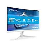 Philips Evnia 32M2C5501-32 Zoll Quad HD Curved Gaming Monitor, 180 Hz, 1 ms,...