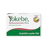 Yokebe Plus Stoffwechsel aktiv - Stoffwechselkapseln mit Vitamin-B-Komplex und...