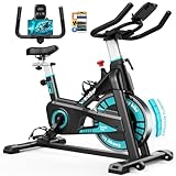 Wenoker Heimtrainer Fahrrad mit Magnetischem Widerstand, Indoor Fitnessbike...