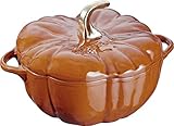 STAUB Cocotte Kürbis 24 cm Bräter, Gußeisen, Zimt