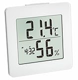 TFA Dostmann Thermometer Hygrometer digital, 30.5033.02, Innentemperatur,...