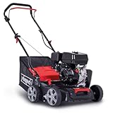 Scheppach Benzin-Vertikutierer SC55P Rasenlüfter | 4-Takt-Motor mit 212 cm3 und...