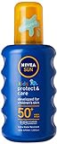 NIVEA SUN Sonnenspray für Kinder, Lichtschutzfaktor 50+, 200 ml Sprühflasche,...