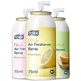Tork 236056 Lufterfrischer Sprays im Mixed Pack - 4x Blütenduft, 4x Zitrusduft,...
