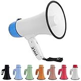 Pyle Megaphon mit Sirene & Mikrofon, Signalhorn 20 Watt mit Lautsprecher,...