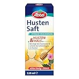 Abtei Husten Saft - mit Eibisch und Honig - spürbar reizlindernd bei gereizten...