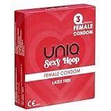 UNIQ Sexy Hoop Frauenkondom, Slip, latexfreie Frauenkondome mit Ring, diskret,...