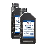 2x LIQUI MOLY 1117 Hydrauliköl HLP 46 1L