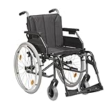 FabaCare Rollstuhl TOMTAR MR-LG, Leichtgewichtrollstuhl aus Aluminium,...