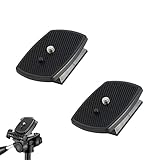 JeoPoom Kamera Schnellwechselplatte[2 Stück], Universelle...