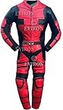 Eviron Deadpool inspirierter Motorrad-Lederkombi 2-teiliger Anzug (S)