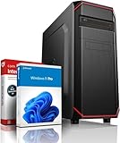shinobee Intel Core i7 4770 Multimedia PC - Schneller Computer für Büro & Home...