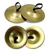 2 Paar Fingerbecken, Fingerzimbeln, Fingerbecken Instrument, Finger Becken,...