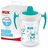 NUK Trainer Cup Trinklernbecher | auslaufsicherer Becher mit weichem...